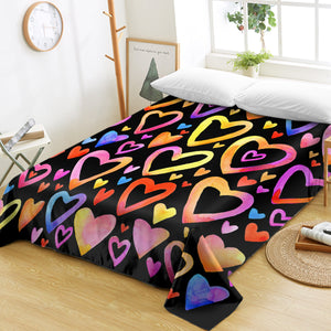 Heart Shapes SWCD1379 Flat Sheet