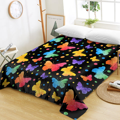 Image of Butterflies SWCD1504 Flat Sheet