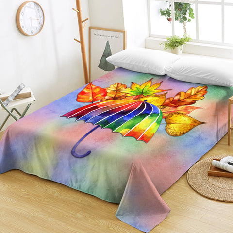 Image of Fall Umbrella SWCD1511 Flat Sheet