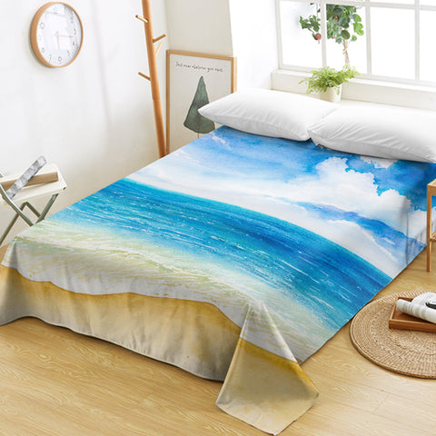 Image of Sun Sand & Sea SWCD1541 Flat Sheet