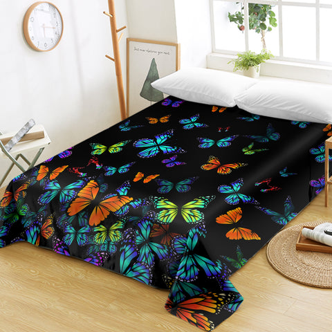 Image of Night Butterflies SWCD1554 Flat Sheet