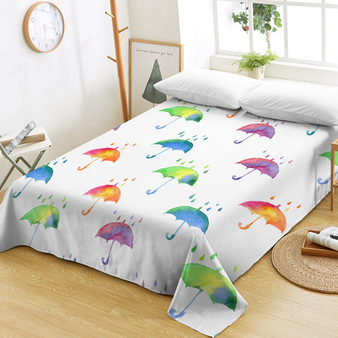 Image of Umbrellas SWCD1564 Flat Sheet