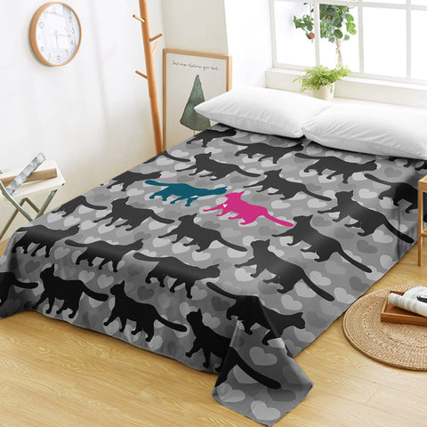 Image of Cat Shapes SWCD2685 Flat Sheet