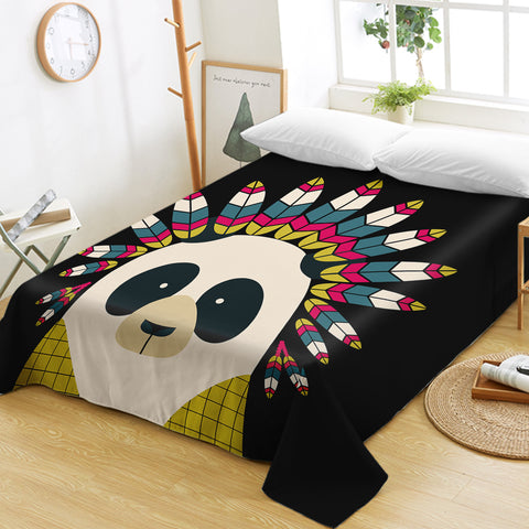 Image of Tribal Panda SWCD2691 Flat Sheet