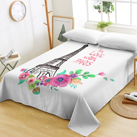 Image of In Love With Paris SWCD2780 Flat Sheet