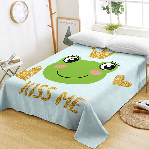 Image of Kiss Me Frog SWCD2978 Flat Sheet
