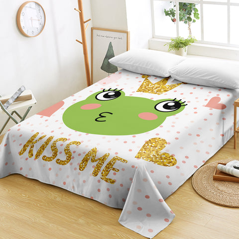 Image of Kiss Me Frog SWCD2979 Flat Sheet