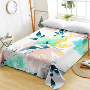 Painted Floral SWCD3016 Flat Sheet