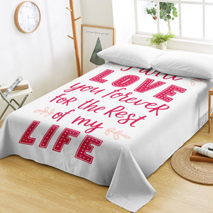 The Love Of My Life SWCD3021 Flat Sheet