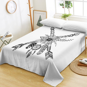 Floral Dreamcatcher & Arrows SWCD3350 Flat Sheet