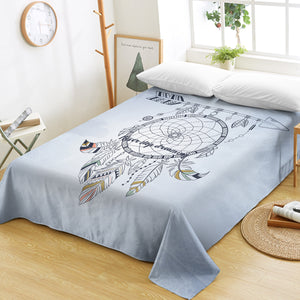 Never Stop Dreaming Round Dreamcatcher SWCD3357 Flat Sheet