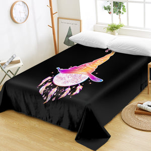 Colorful Gradient Witch Hat Dreamcatcher SWCD3385 Flat Sheet