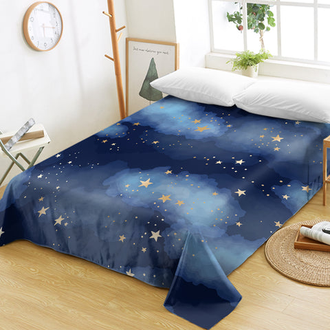 Image of Starry Sky  SWCD3475 Flat Sheet