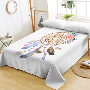 Pastel Floral Dreamcatcher SWCD3701 Flat Sheet