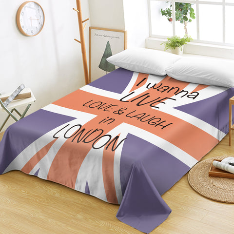 Image of United Kingdom Flag SWCD3800 Flat Sheet