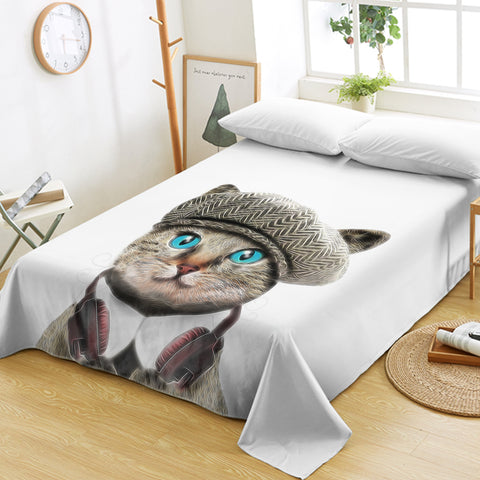 Image of Artist Vibe Cat  SWCD5185 Flat Sheet