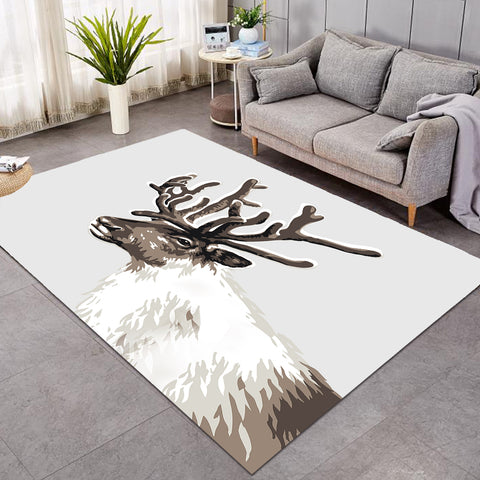 Image of Snow Deer SWDD3298 Rug