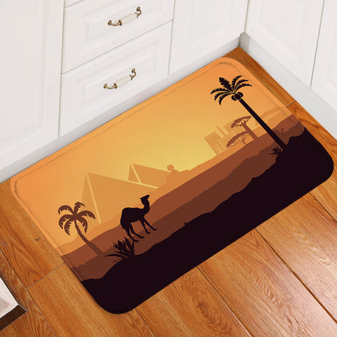 Image of Camel In The Desert SWDD3304 Door Mat