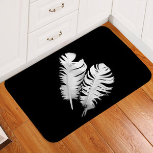 White Feathers SWDD3317 Door Mat