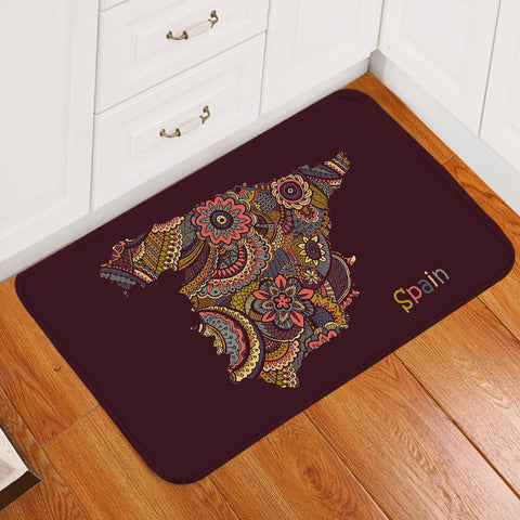 Image of Spanish Pattern SWDD3318 Door Mat