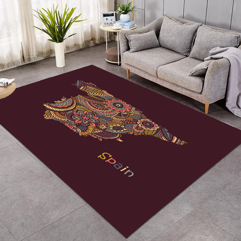 Image of Spanish Pattern SWDD3318 Rug