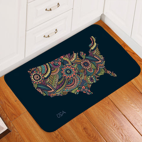 Image of USA Pattern SWDD3319 Door Mat