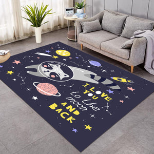 Cat On The Moon SWDD3323Rug