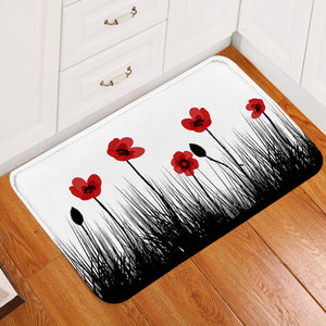 Red Flower SWDD3332 Door Mat