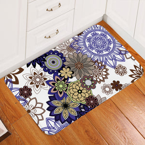 Colorful Flower Pattern SWDD3343 Door Mat