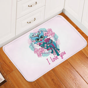 Lovely Owl SWDD3344 Door Mat