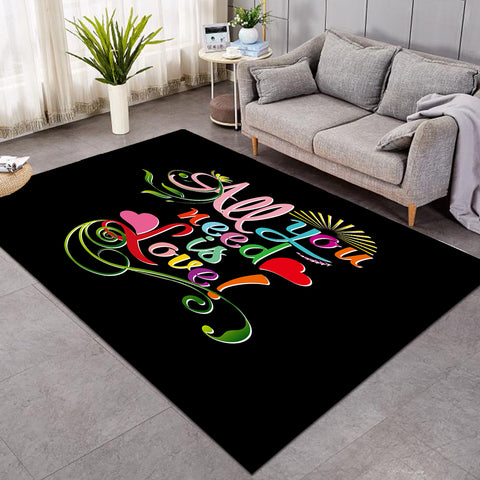 Image of Love Heart SWDD3348 Rug