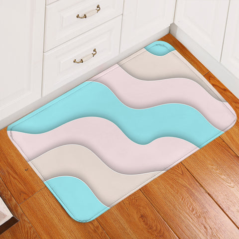 Image of Marble Pattern SWDD3355 Door Mat