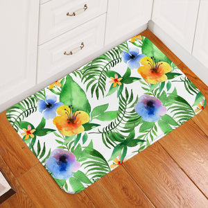 Leaves And Flowers SWDD3368 Door Mat