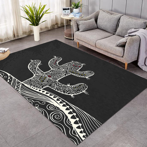 Image of White Cactus SWDD3376 Rug