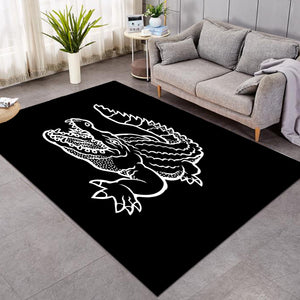 White Crocodile SWDD3382 Rug