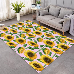 Pinky Sun Flower SWDD3371 Rug