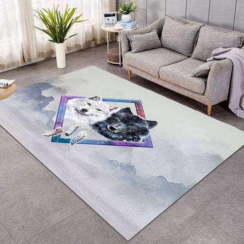 Image of Couple Dog SWDD3379 Rug