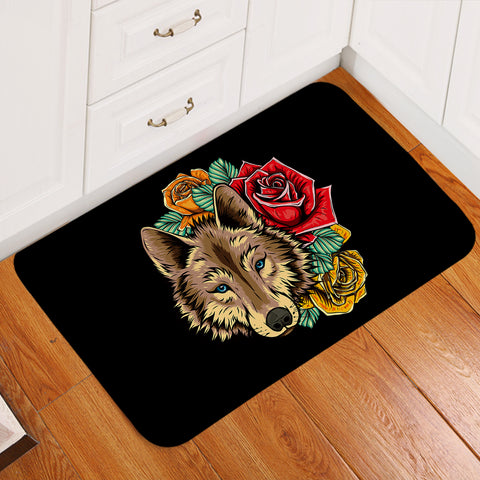 Image of Rose Wolf SWDD3483 Door Mat