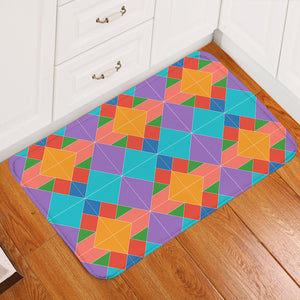 Colorful Square SWDD3490 Door Mat