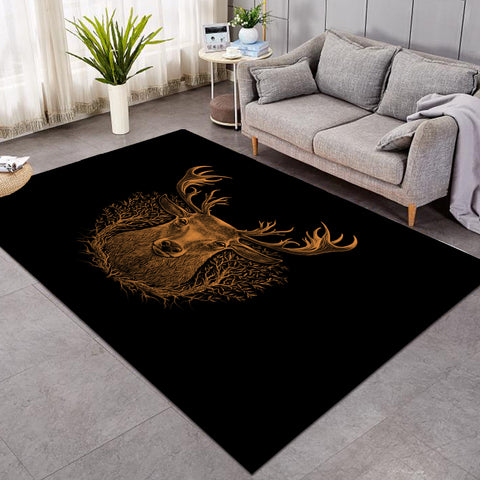 Image of Gold Deer SWDD3391 Rug