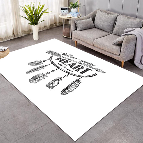 Image of Follow Your Heart Dreamcatcher SWDD3608 Rug