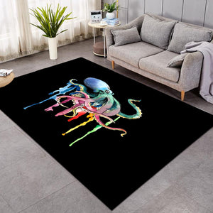 Funny Colorful Octopus SWDD3609 Rug