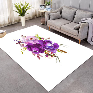 Purple Flower SWDD3615 Rug