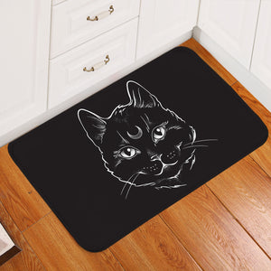 Little Moon Cat SWDD3651 Door Mat