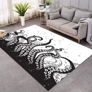 B&W Octopus's Tentacles SWDD3654 Rug