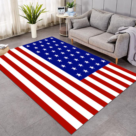 Image of USA Flag SWDD3662 Rug