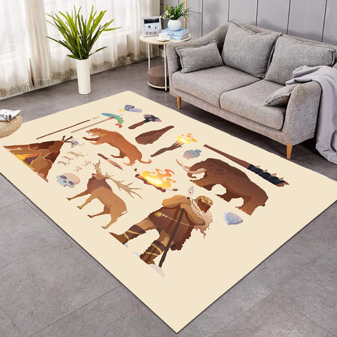 Image of Ancient Forest Hunter SWDD3666 Rug