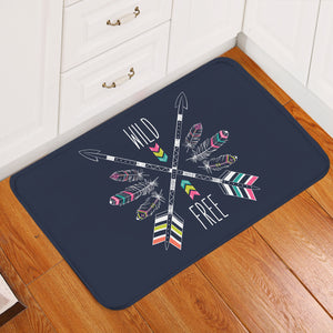 Arrow & Feather - Wild & Free  SWDD3667 Door Mat