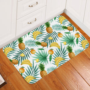 Tropical Pineapple & Bananas SWDD3677 Door Mat