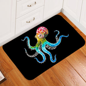 Multicolor Dot Octopus SWDD3696 Door Mat